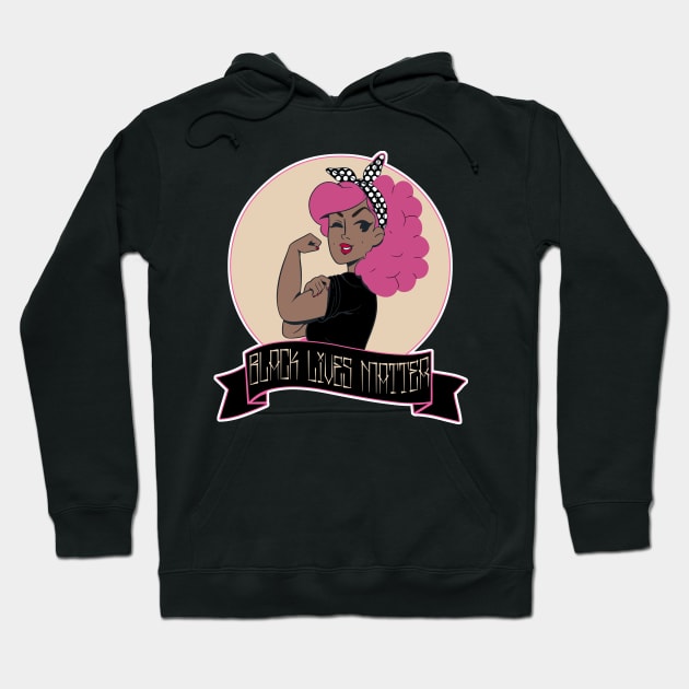 BLM1 Hoodie by Rockadeadly